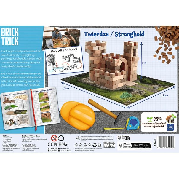 TREFL Set sa kockama Sazida tvrđavu 62021 - 981569-62021