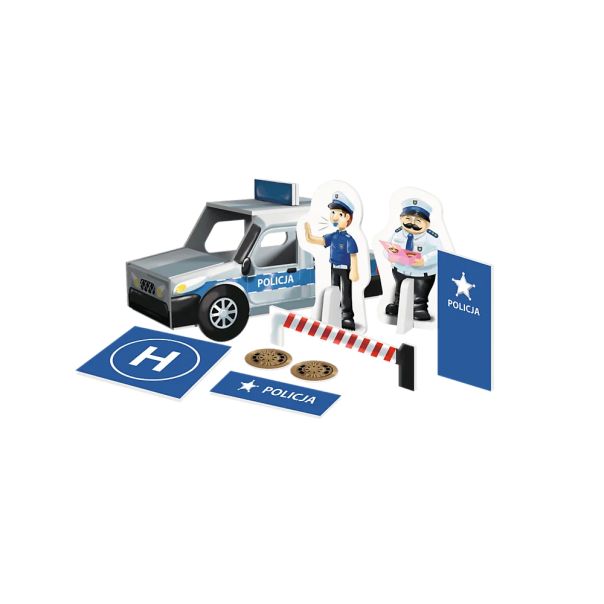 TREFL Set sa kockama Sazidaj policijsku stanicu 62024 - 981572-62024