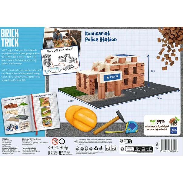 TREFL Set sa kockama Sazidaj policijsku stanicu 62024 - 981572-62024