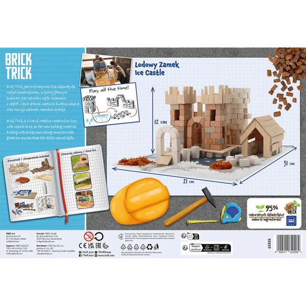 TREFL Set sa kockama Sazidaj zamak 62026 - 981573-62026