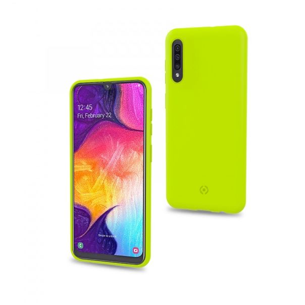 CELLY TPU futrola SHOCK za Samsung A50, žuta - SHOCK834YL