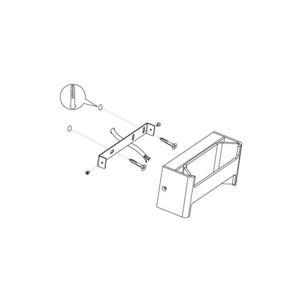 EGLO Zidna lampa Feloniche LED 10W 3000K, toplo bela - 98544