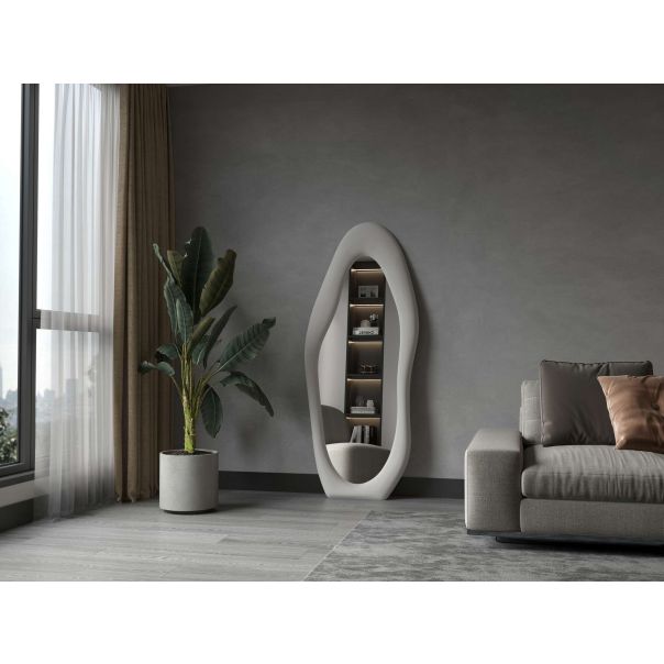 HANAH HOME Dekorativno ogledalo Nero, krem - EP3132607