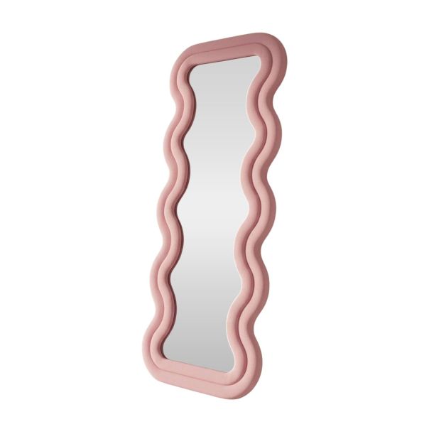 HANAH HOME Dekorativno ogledalo Mundo Oval, roze - EP3132547