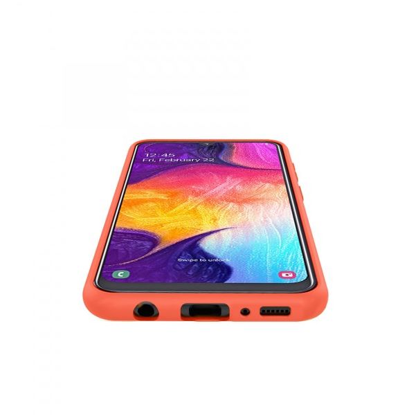 CELLY TPU Maska SHOCK za Samsung A70, narandžasta - SHOCK835OR