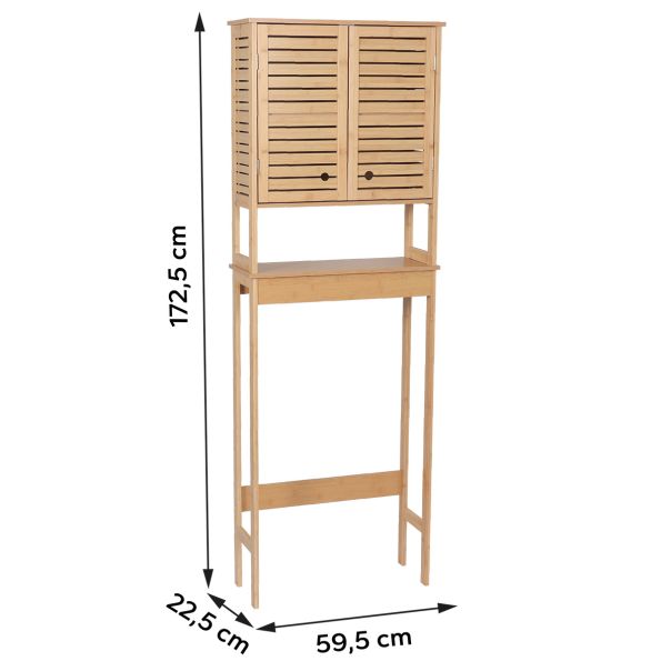 TENDANCE Kupatilski ormarić 63x23x179cm Trinidad, braon - 9904764