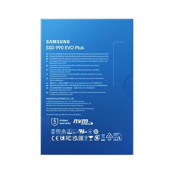 SSD M.2 NVME 1TB Samsung 990 EVO Plus MZ-V9S1T0BW - EP2753328