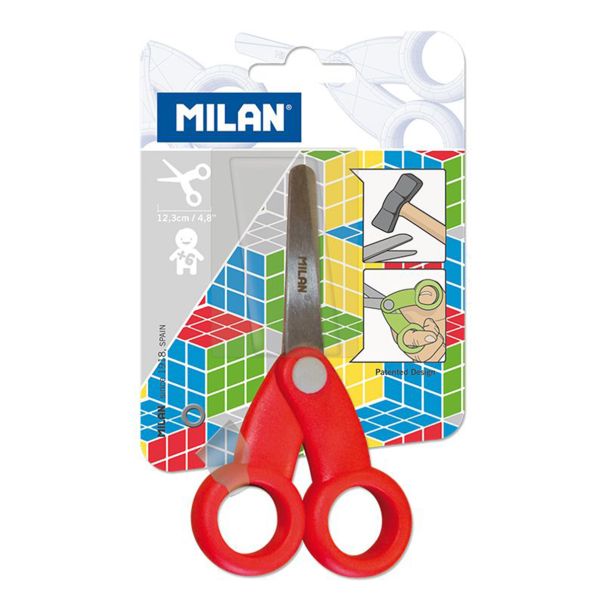Makaze milan crvene blister bwm10256 - 99255