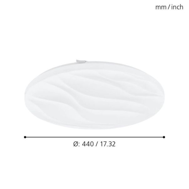 EGLO Plafonjera Benariba LED 22W 3000K, toplo bela - 99344