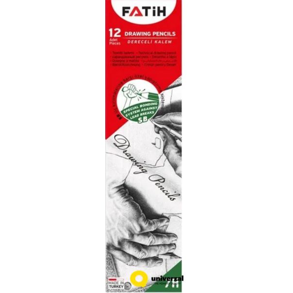 FATIH Grafitna olovka 7H 12/1 - 99586
