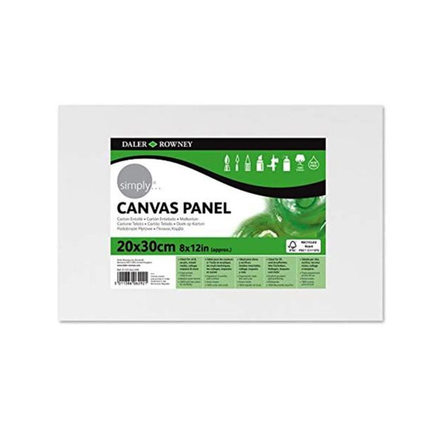 DALER ROWNEY Canvas panel 20x30cm 525042030 - 99587