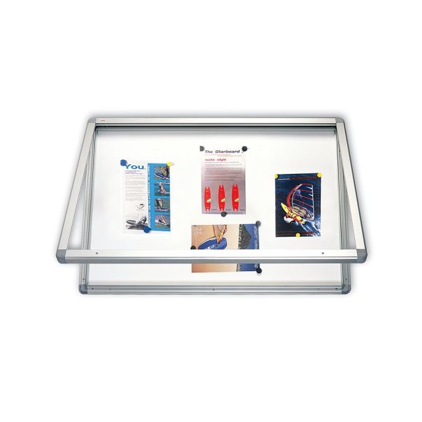 Tabla oglasna 2x3 GS196 sa vratima i inbus ključem, bela magnetna 90x60 - C073