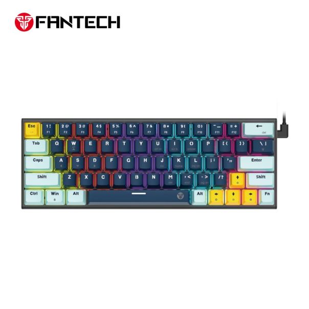 Tastatura mehanička Gaming Fantech MK874V2 RGB Atom 63 Mizu Navy (taro switch) - EP2870896