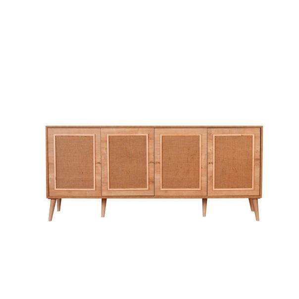 HANAH HOME Komoda Jut, braon - 998VOW1162