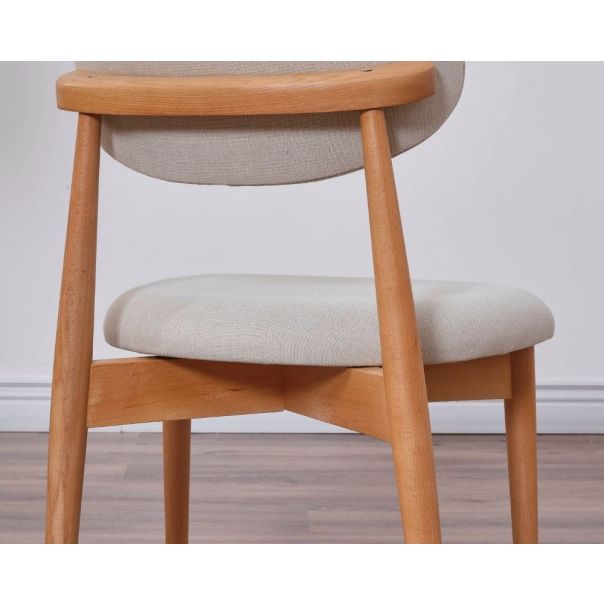 HANAH HOME Set trpezarijskih stolica Bohem 2/1, braon/bež - EP3057818