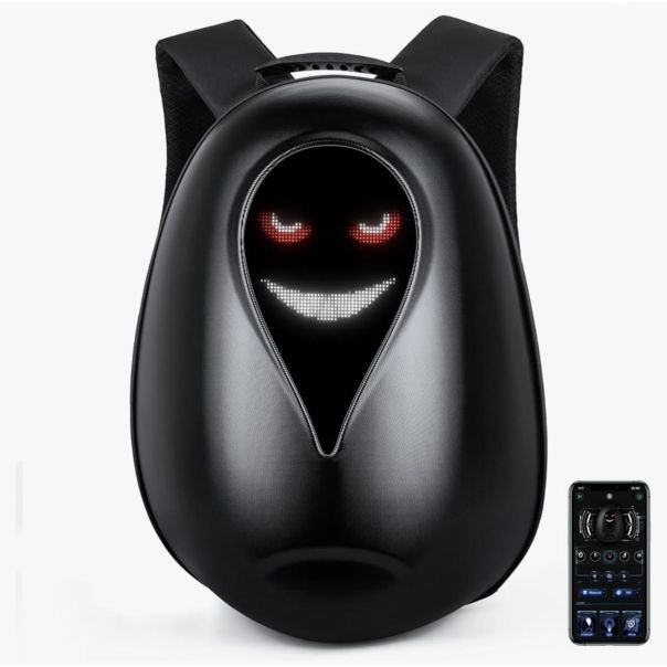 PAUN LED Ranac Sea Heart, Crni - 999-C