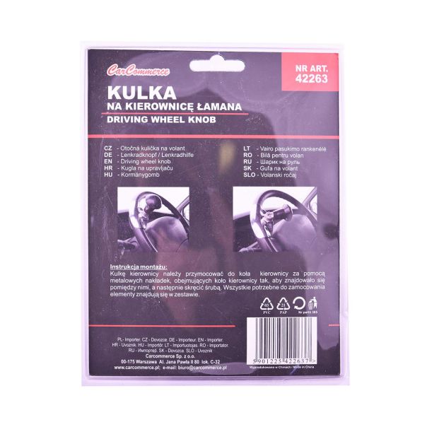 CARCO Pomoćna ručica volana crna - 999_42263