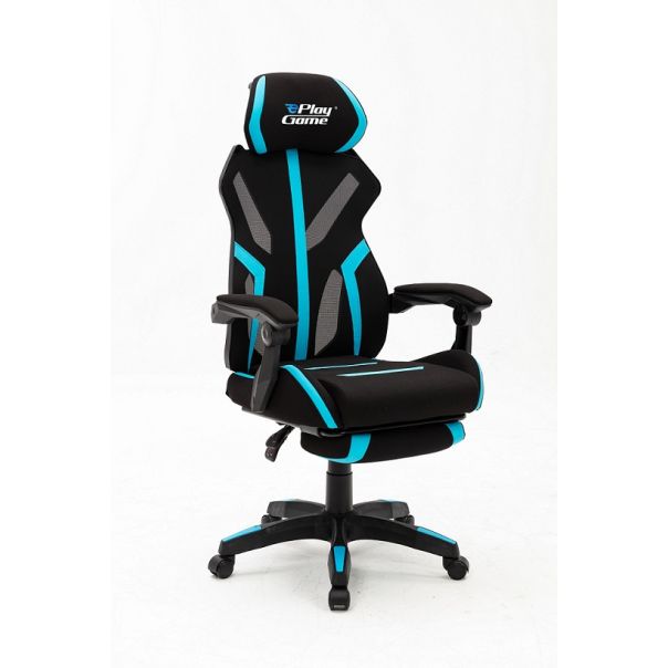 ePlayGame Gejmerska stolica HC-902-1BB, plavo-crna - HC-902-1BB