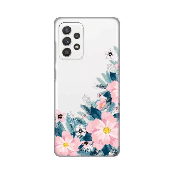 Maska za Samsung Galaxy A52 4G/A52 5G/A52s 5G Bright Flowers Silikonska Print Skin - 8017807