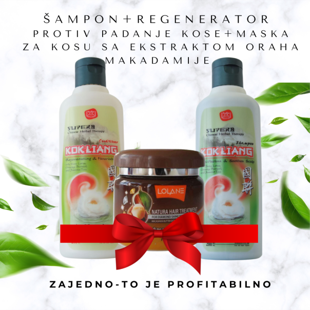 KOKLIANG No1 Veliki Tajlandski set protiv opadanja kose - PPUY1TBQ8R