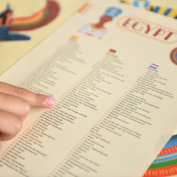 POPPIK Edukativni poster s nalepnicama Otkrića: Egipat - DIS022