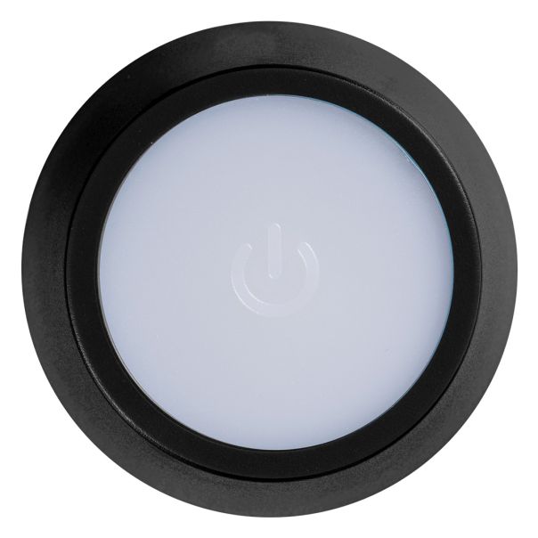 LED stona lampa NERA - punjiva, touch kontrola, 3 boje svetla i 4 nivoa, metalna, crna - EP3246694