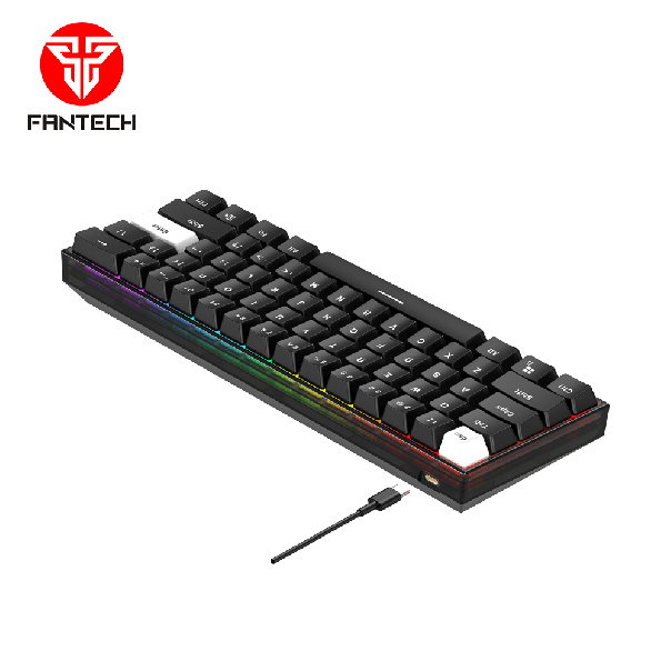 FANTECH Gejmerska mehanička tastatura MK857 MAXFIT61 FROST CRNA (PLAVI SWITCH) - 204519