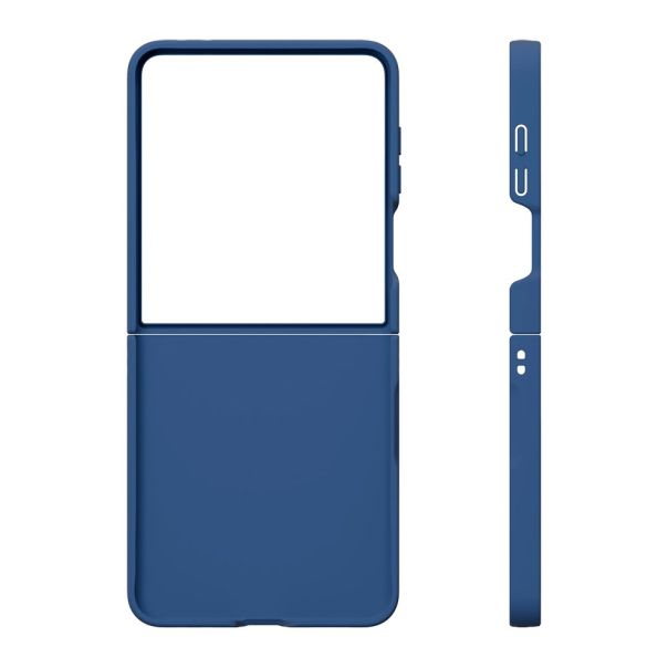 Maska za Samsung F761B Galaxy Z Flip 8 plava Elegant Fold - EP3188249