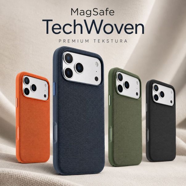 Maska za iPhone 15 6.1 zelena Magsafe TechWoven - EP3195765