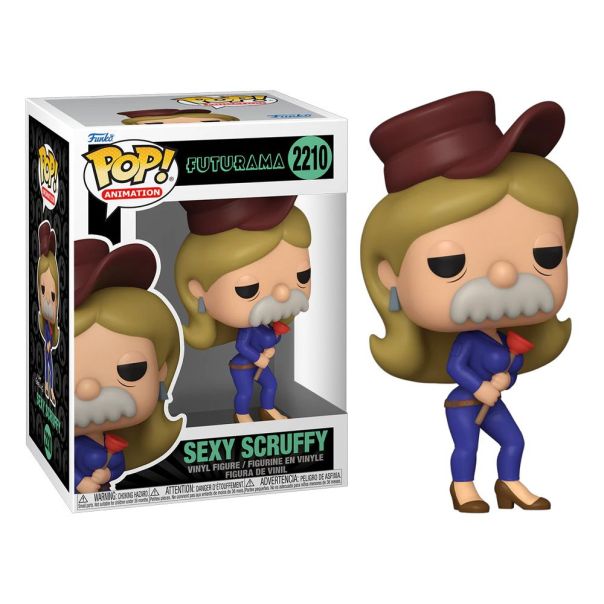 Funko POP! Animation: Futurama S5 - Sexy Scruffy - EP3250267