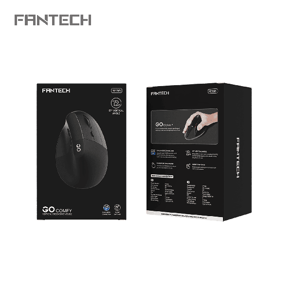FANTECH Mis Wireless W195 GO comfy Ergonomic - 220810