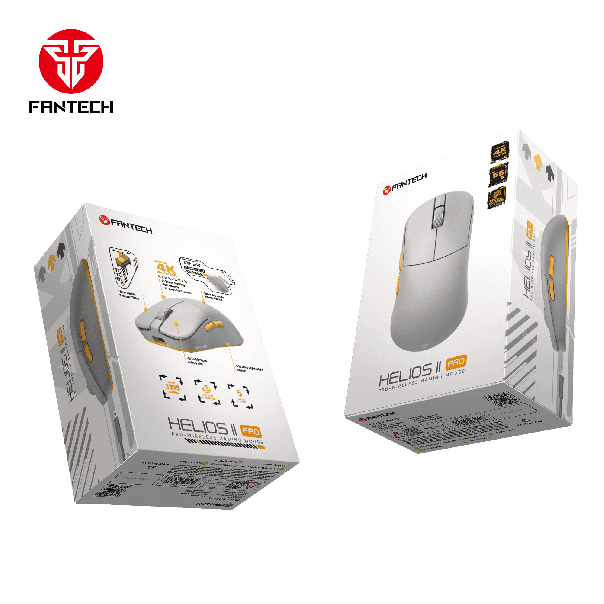 FANTECH Gejmerski miš wireless XD3 V3 4K Sivi Helios II Pro - 213426