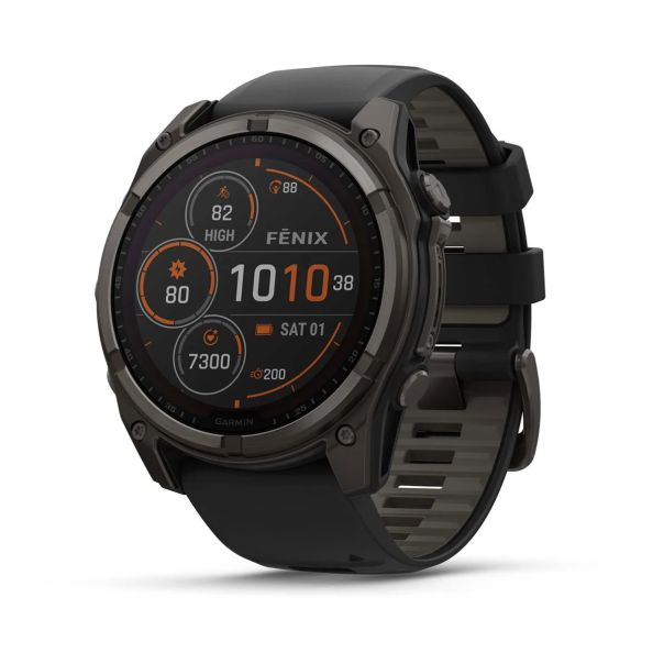 GARMIN Sat Fenix 8 51mm, Sapphire, SOLAR, crna - EP3269865