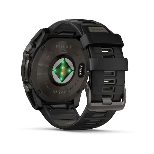 GARMIN Sat Fenix 8 51mm, Sapphire, SOLAR, crna - EP3269865