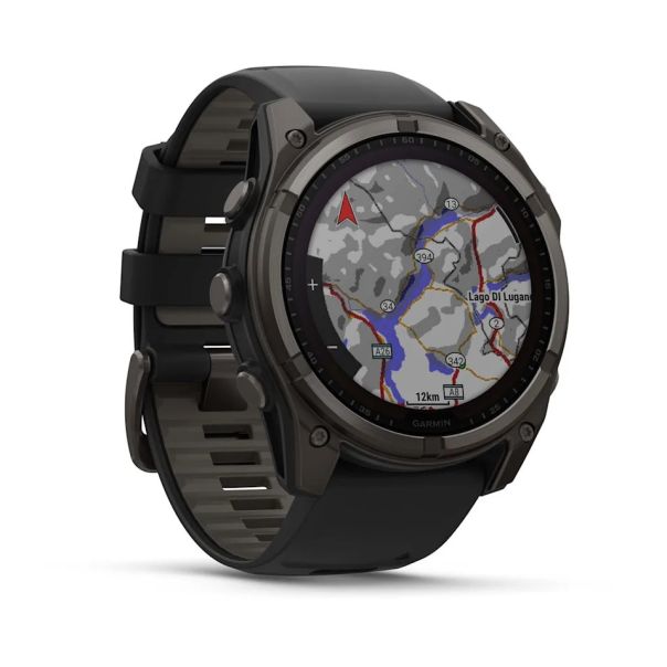 GARMIN Sat Fenix 8 51mm, Sapphire, SOLAR, crna - EP3269865