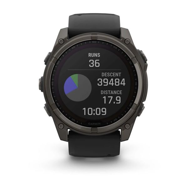 GARMIN Sat Fenix 8 51mm, Sapphire, SOLAR, crna - EP3269865