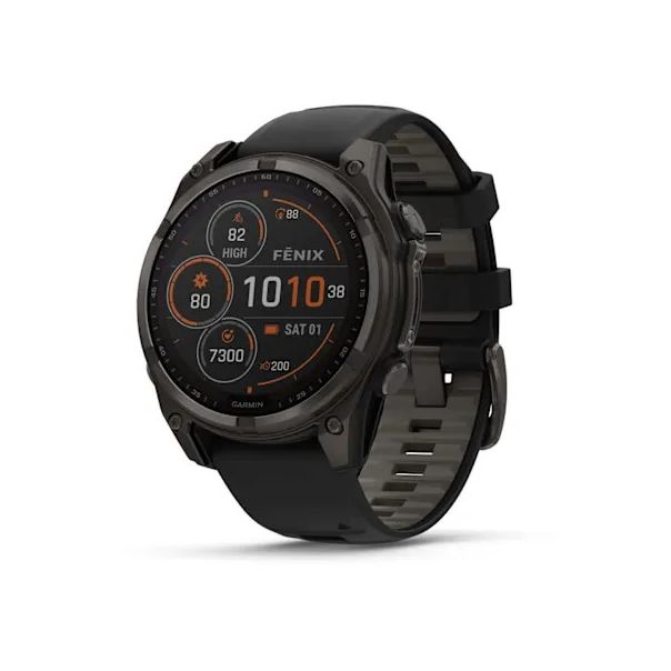 GARMIN Sat Fenix 8 47mm, Sapphire, SOLAR, crna - EP3269862