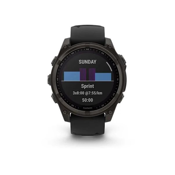 GARMIN Sat Fenix 8 47mm, Sapphire, SOLAR, crna - EP3269862