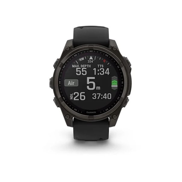 GARMIN Sat Fenix 8 47mm, Sapphire, SOLAR, crna - EP3269862