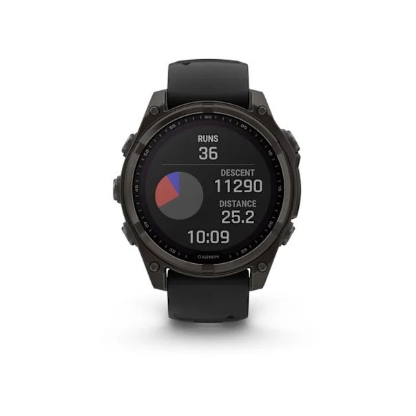 GARMIN Sat Fenix 8 47mm, Sapphire, SOLAR, crna - EP3269862