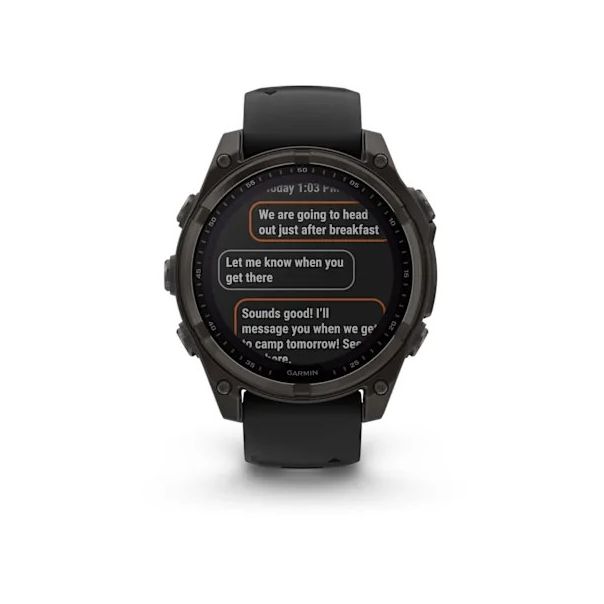 GARMIN Sat Fenix 8 47mm, Sapphire, SOLAR, crna - EP3269862