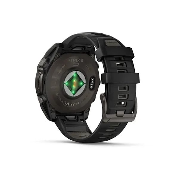 GARMIN Sat Fenix 8 47mm, Sapphire, SOLAR, crna - EP3269862