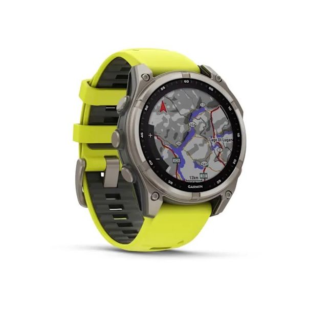 GARMIN Sat Fenix 8 47mm, Sapphire, SOLAR, žuta - EP3269856