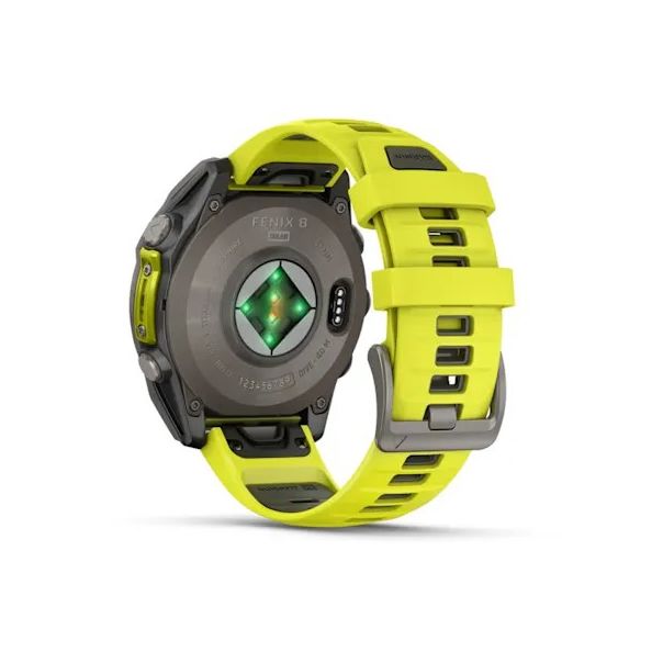 GARMIN Sat Fenix 8 47mm, Sapphire, SOLAR, žuta - EP3269856