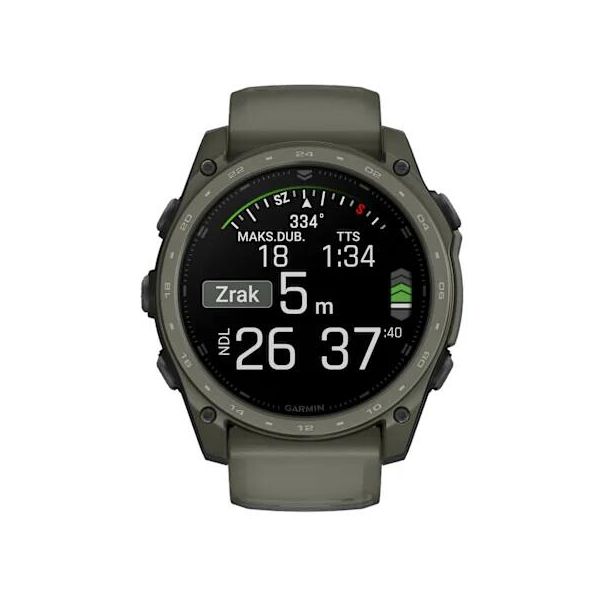 GARMIN Sat Tactix 8, 51mm, maslinasto zelena - EP3269853