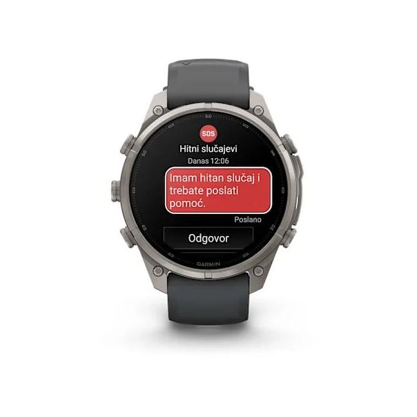 GARMIN Sat Fenix 9 Pro 47mm inReach, grafit/crna - EP3271341