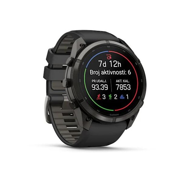 GARMIN Sat Fenix 9 PRO 51 inR, crna/siva - EP3284273