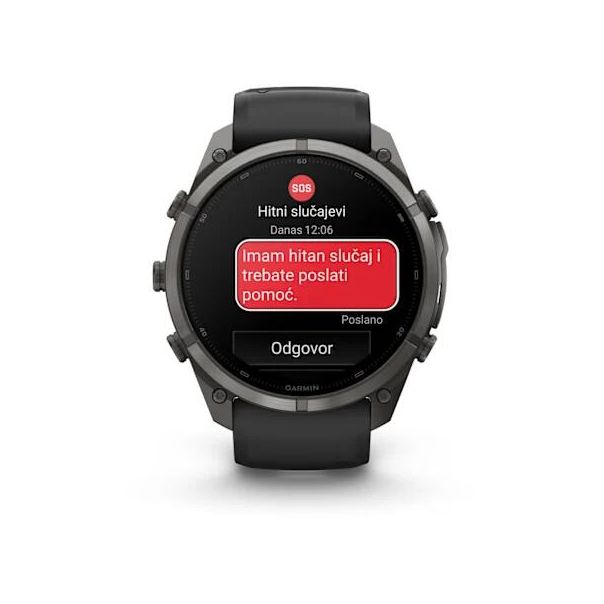 GARMIN Sat Fenix 9 PRO 51 inR, crna/siva - EP3284273
