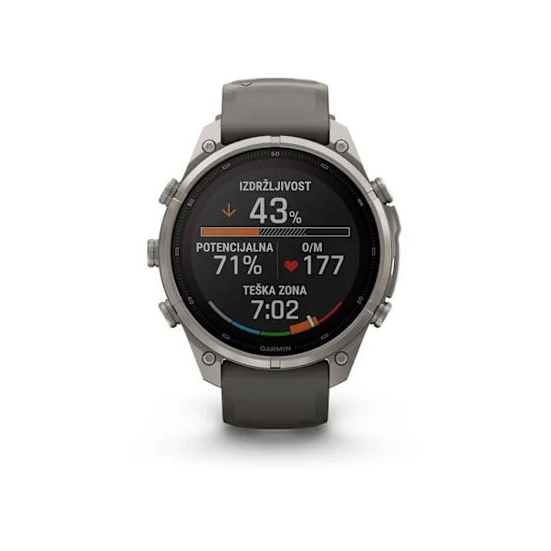 GARMIN Sat Fenix 9 Pro SOLAR 47mm, inReach, siva - EP3269964