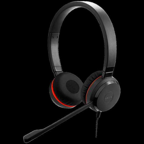 JABRA Evolve 20 SE, Stereo MS, USB C/A adapter, Leather - EP2956484